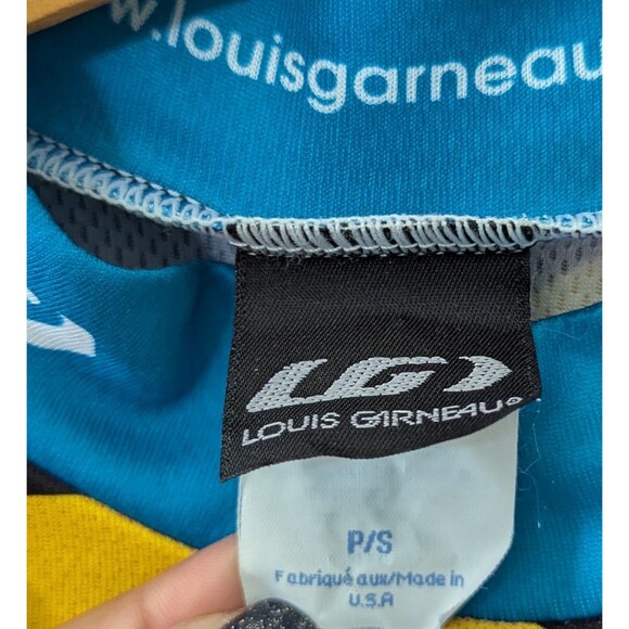 Louis Garneau Mens Size Petite S Small Cycling Jersey (930) - Picture 3 of 3